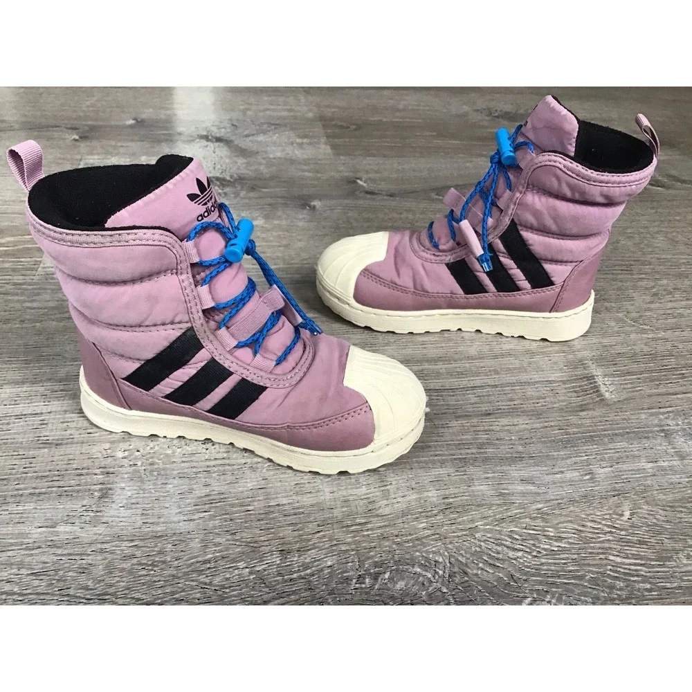 Adidas TD Superstar 360 2.0 Boots Magic Mauve GV9066 Youth Girls Size 10K Boot